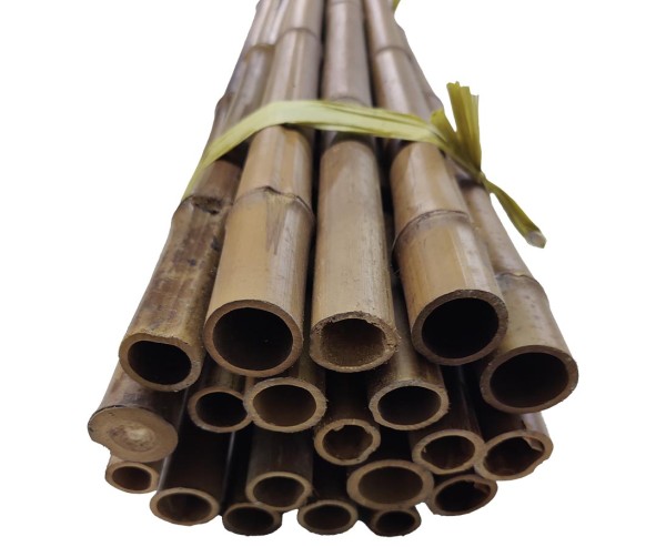 Bambusrohr 100cm Durch. 4 bis 5cm karbonisiert