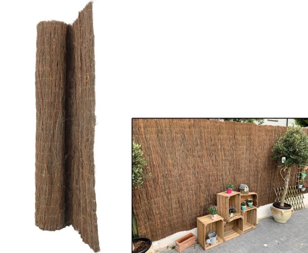 Heidematte "Waikiki" als extra stark mit 200 x 300cm und ca. 2,5kg pro qm