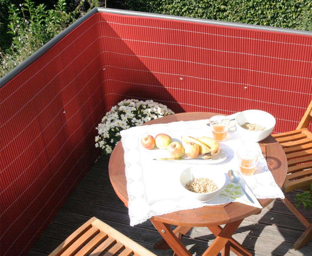 Sichtschutz Zaunmatte „Sylt“ Aus PVC – Blickdicht, Witterungsfest & Einfach Zu Montieren