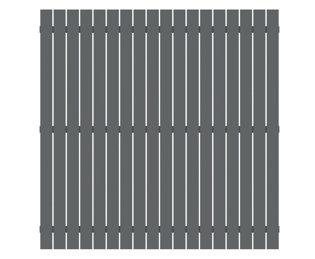 100% Sichtschutznetz 1x10 M – Wasserdicht, Anthrazit, Für Balkon & Garten, Inkl. Kabelbinder & Schnur