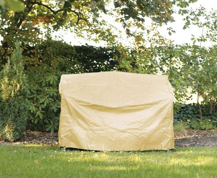 Videx Schutzhülle Für Gartenbank – Lilien-Design, 190 Cm Breit, Wetterfest & Reißfest
