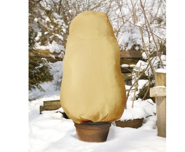 Winterschutz Vlieshaube, Abmessungenc ca. 160 x 130cm, beige