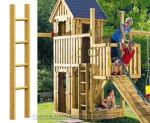 Der Spielturm Winnetoo von bambus-discount.com